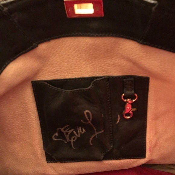 Eva Longoria Autographed Lena Erziak Handbag - Picture 4 of 8